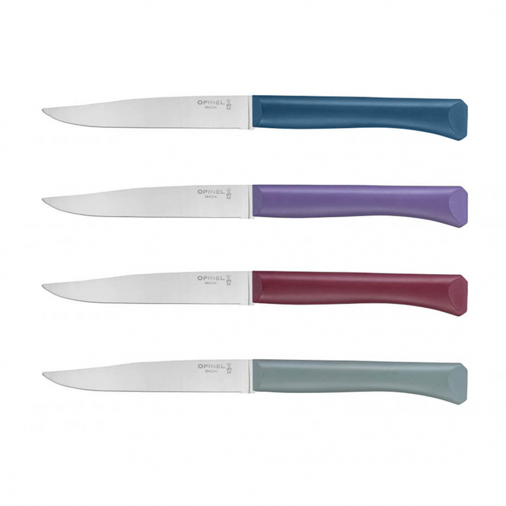 4 COUTEAUX DE TABLE BON APPETIT+ GLAM-Opinel
