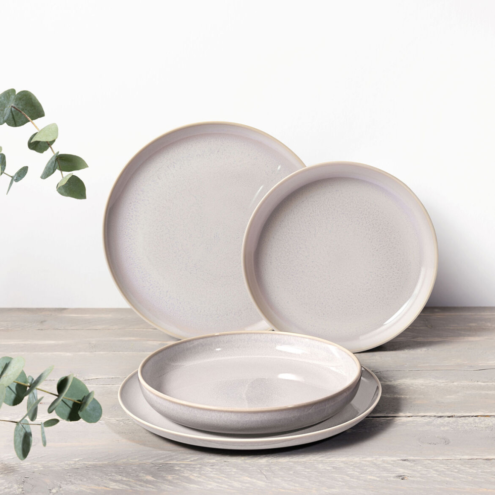 SET ASSIETTES CRAFTED COTTON-Villeroy et Boch