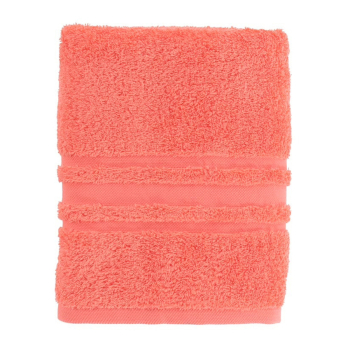 DRAP DE BAIN LOLA II CORAIL-Carré Blanc